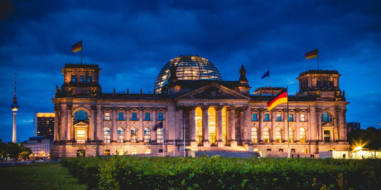 Blick auf den Reichstag