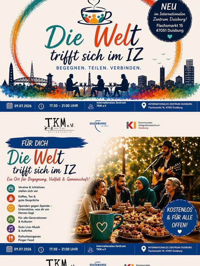 Die Welt trifft sich im IZ