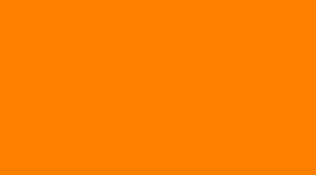 ein komplett orangenes Bild, ohne etwas drauf