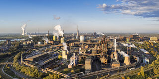 thyssenkrupp Steel in Duisburg Bruckhausen
