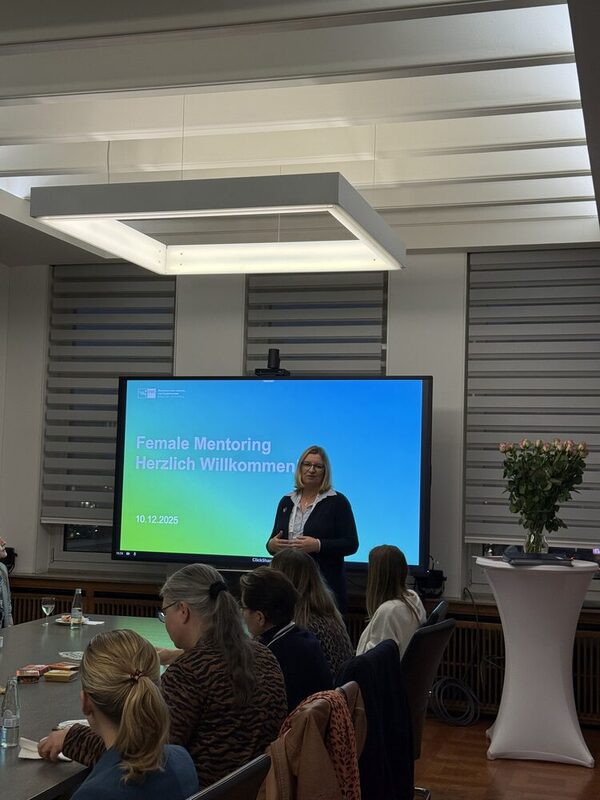 Abschlussevent des Female-Mentoringprogramms