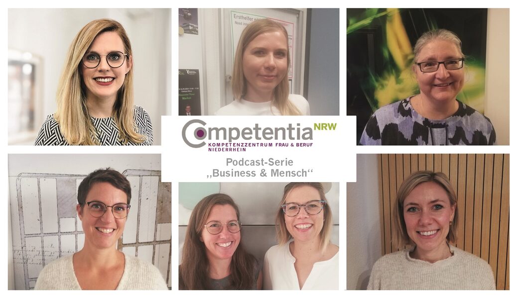 Bild von sieben verschiedenen Unternehmerinnen