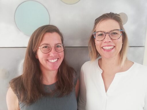 Alkje Stuhlmann und Sarah Zuliani