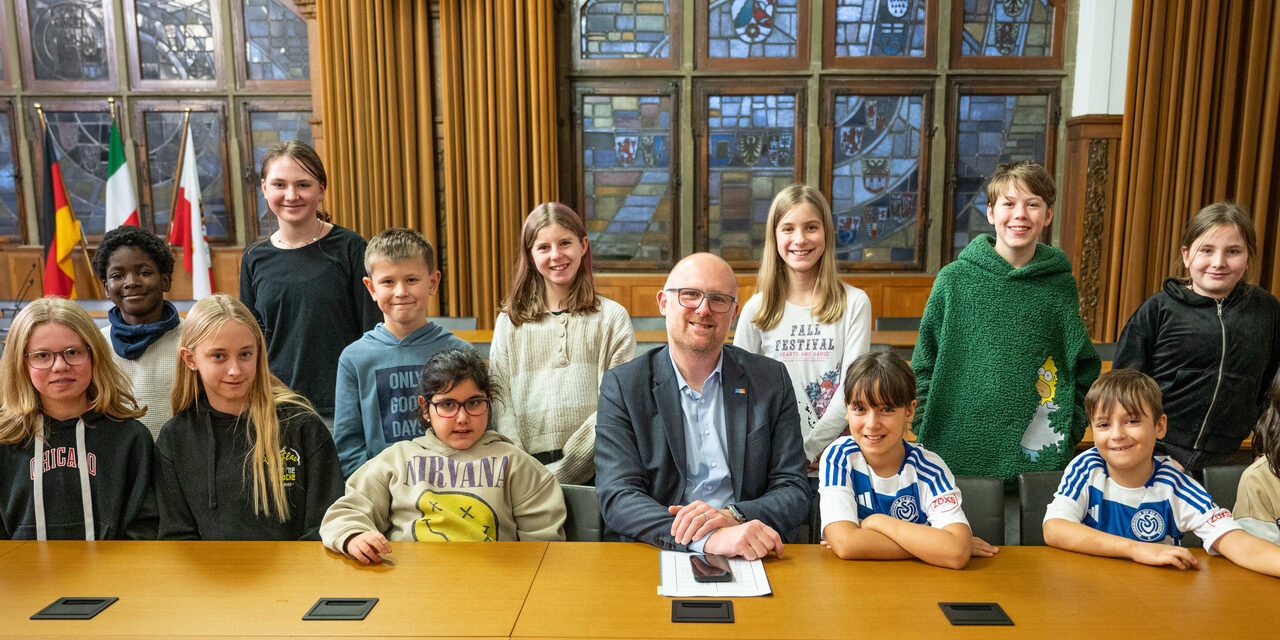 Kindersprechstunde beim Oberbürgermeister