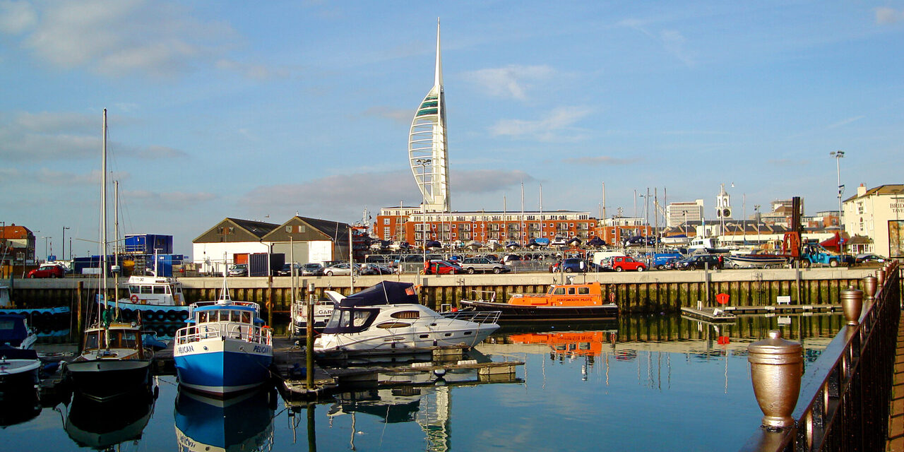 Hafen von Portsmouth