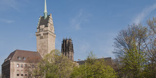 Ansicht des Duisburger Rathauses