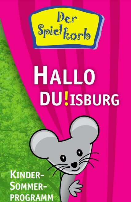 Plakat Spielkorb Duisburg