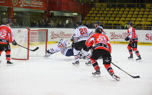 Eishockey Menschaften im Einsatz