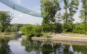 Hochseil Klettergarten im Sportpark