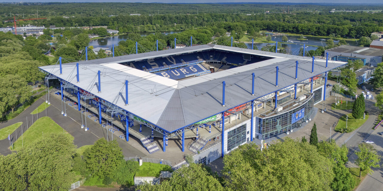 Schauinsland-Reisen-Arena, Luftbild