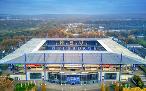 Schauinsland-Reisen-Arena, Luftaufnahme Herbst
