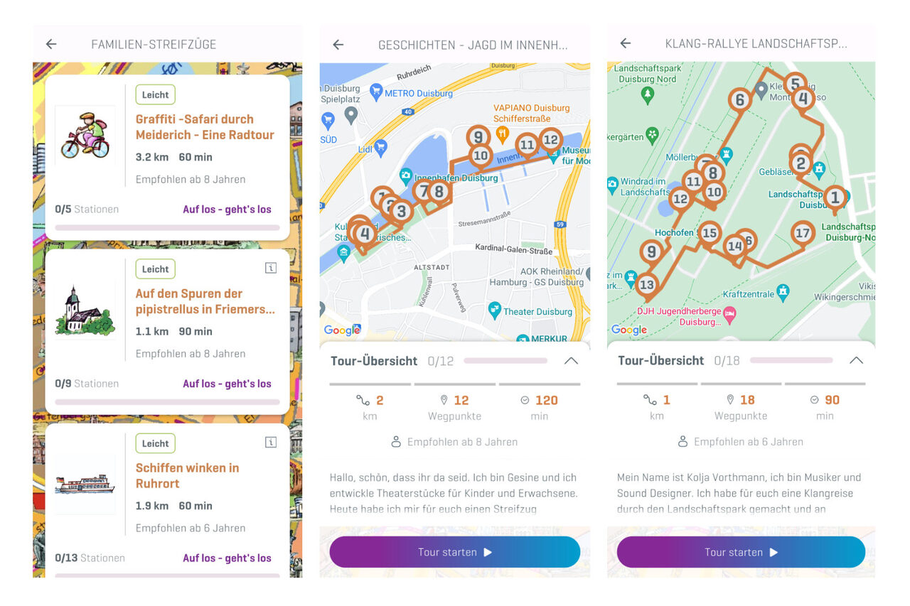 Streifzüge Kulturstadtplan