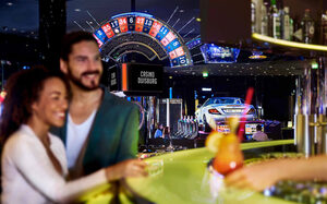 Kurze Pause an der Bar