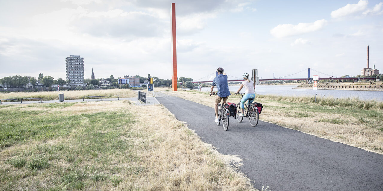 Rheinorange Duisburger Radwanderung