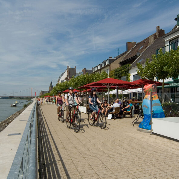 RheinRadWeg in Emmerich