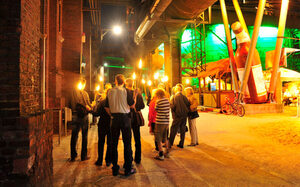 Fackelführung durch den Landschaftspark