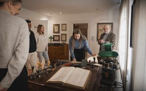 Geschichte zum Anfassen: Blättern Sie ruhig in den originalen Kontorbüchern von 1900!