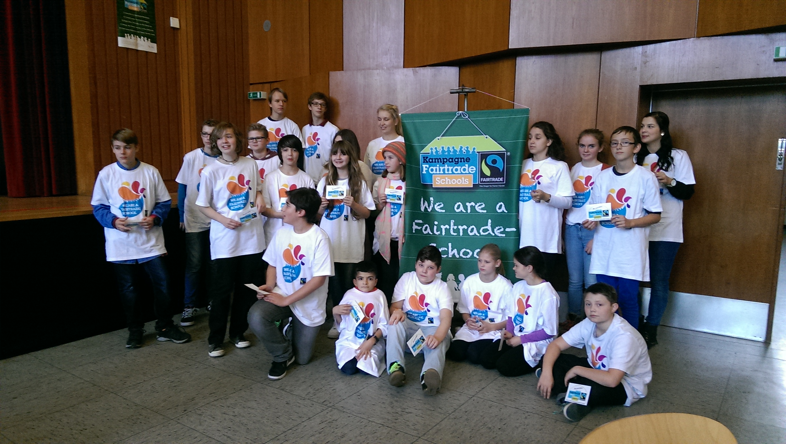 Auszeichnung Fairtrade School - Krupp-Gymnasium