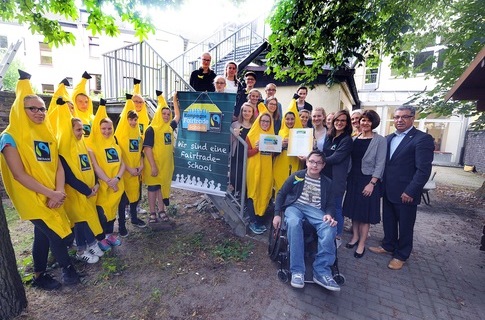 Auszeichnung Fairtrade-School - St. Hildegardis Gymnasium Duisburg