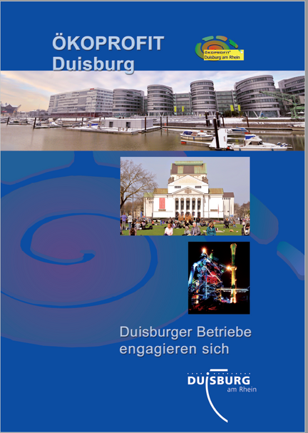 Plakat ÖKOPROFIT® Duisburg erster Runde