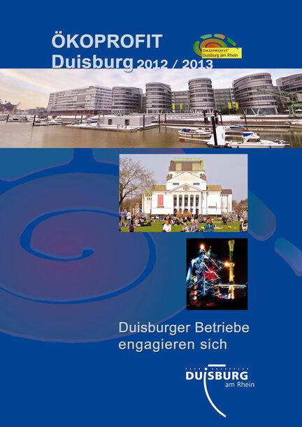 Plakat ÖKOPROFIT® Duisburg zweite Runde 2012/2013