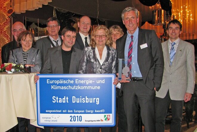 Duisburg erhält den European Energy Award® in Silber (2011)