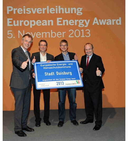 Auszeichnung European Energy Award® in Silber 2013