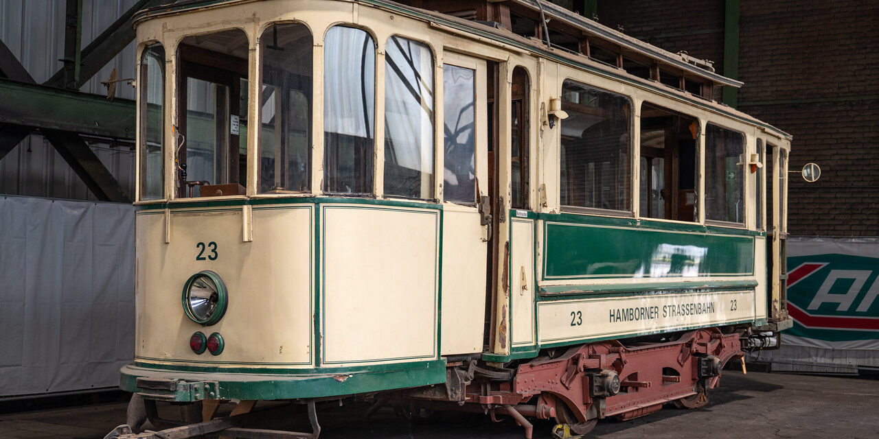 Triebwagen 23 zum Tag des offenen Denkmals