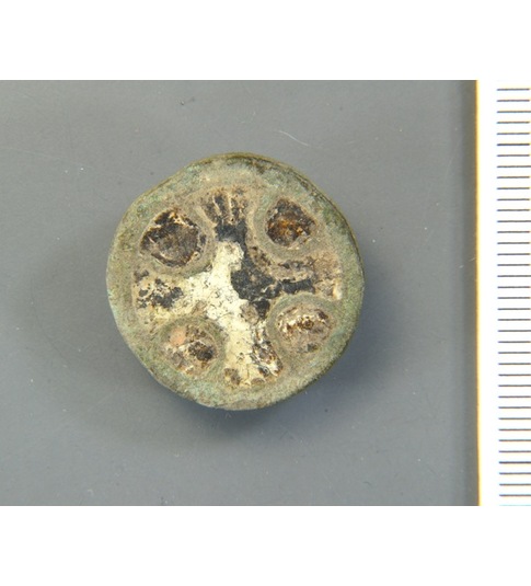 karolingischen Fibel (ca. 9. Jahrhundert)