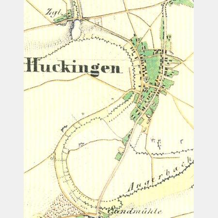 Urkataster aus dem Jahre 1843