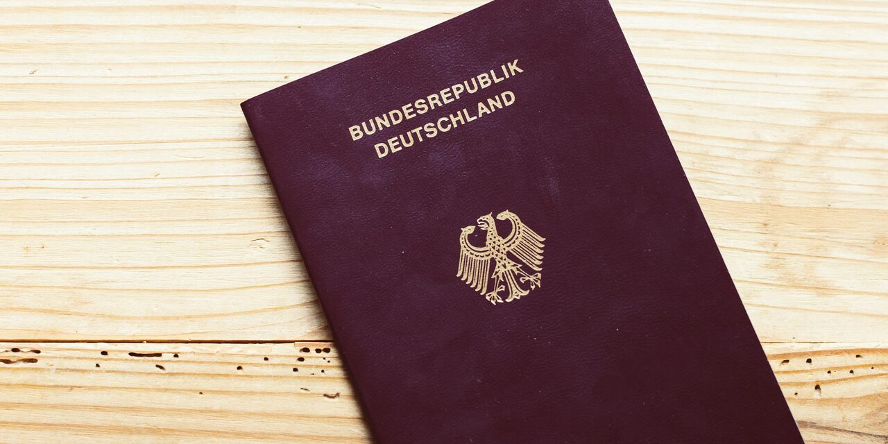 Ein Reisepass