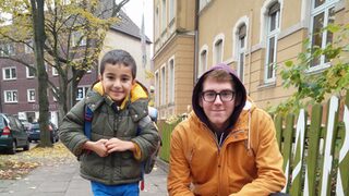 Bildungspate mit Kind