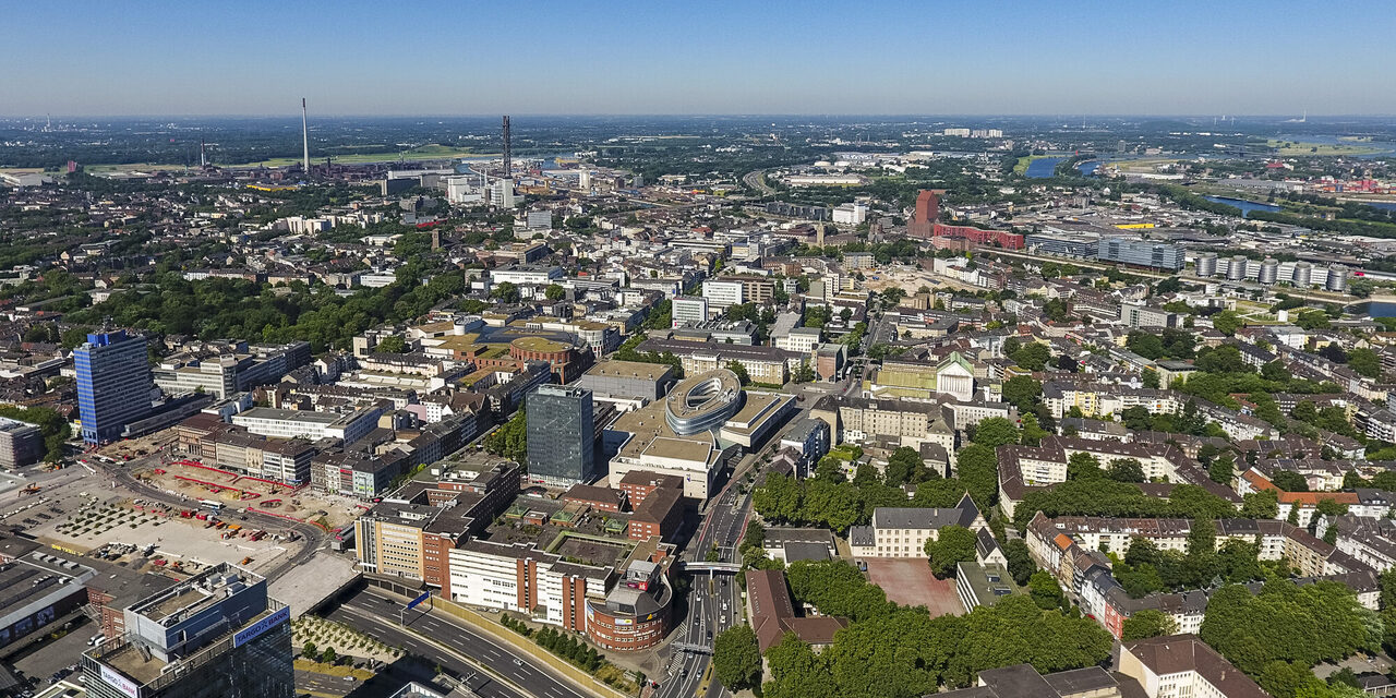 Luftaufnahme Innenstadt