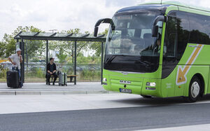 Haltestelle am Fernbusbahnhof
